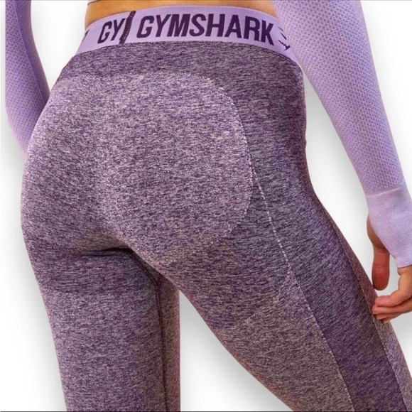 Gymshark Purple Seamless Leggings - Picture 1 of 7